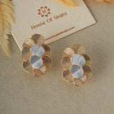 Two Tone Delia Earrings